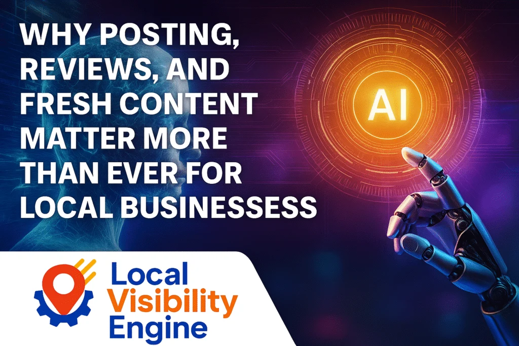 Why Posting, Reviews, and Fresh Content Matter More Than Ever for Local Businesses